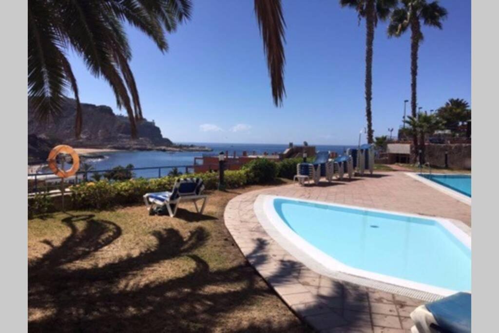 Blue Pearl - Pool - Terrace - Ocean View - Beach - Wifi - Wonderful Complex - Free Digital Travel Guide Mogán エクステリア 写真
